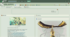 Desktop Screenshot of amber-janegrove.deviantart.com