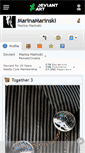 Mobile Screenshot of marinamarinski.deviantart.com