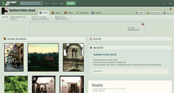 Desktop Screenshot of fashionvictim-stock.deviantart.com