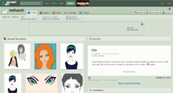 Desktop Screenshot of lostrose20.deviantart.com
