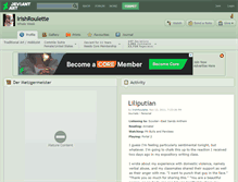 Tablet Screenshot of irishroulette.deviantart.com