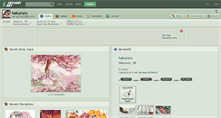 Desktop Screenshot of hakururu.deviantart.com