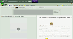 Desktop Screenshot of lyson.deviantart.com