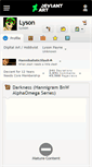 Mobile Screenshot of lyson.deviantart.com