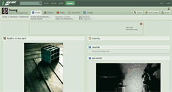 Desktop Screenshot of hoong.deviantart.com