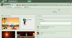Desktop Screenshot of greenblur3.deviantart.com