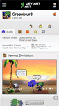 Mobile Screenshot of greenblur3.deviantart.com
