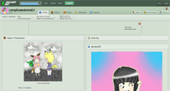 Desktop Screenshot of complicatedmind21.deviantart.com