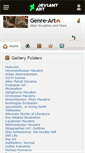 Mobile Screenshot of genre-art.deviantart.com