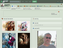 Tablet Screenshot of graph93.deviantart.com