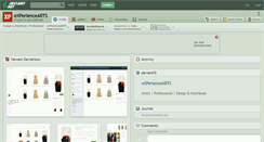Desktop Screenshot of experiencearts.deviantart.com