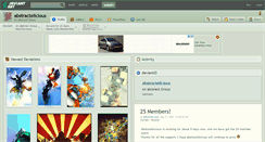Desktop Screenshot of abstractelicious.deviantart.com