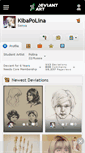 Mobile Screenshot of kibapolina.deviantart.com