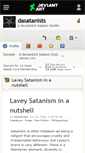 Mobile Screenshot of dasatanists.deviantart.com