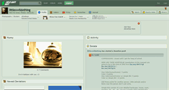 Desktop Screenshot of littlexwildxthing.deviantart.com