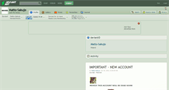 Desktop Screenshot of matto-sakujo.deviantart.com