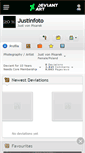 Mobile Screenshot of justinfoto.deviantart.com