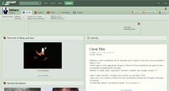 Desktop Screenshot of fabiano.deviantart.com