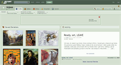 Desktop Screenshot of imjeee.deviantart.com
