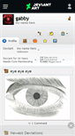 Mobile Screenshot of gabby.deviantart.com
