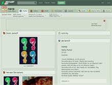 Tablet Screenshot of nawp.deviantart.com