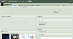 Desktop Screenshot of crazygeorge64.deviantart.com