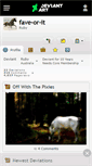 Mobile Screenshot of fave-or-it.deviantart.com