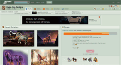 Desktop Screenshot of eagle-cry-designs.deviantart.com