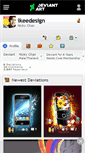 Mobile Screenshot of ikeedesign.deviantart.com