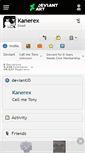 Mobile Screenshot of kanerex.deviantart.com