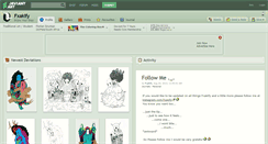 Desktop Screenshot of fxakify.deviantart.com