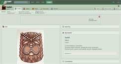 Desktop Screenshot of kadah.deviantart.com