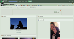Desktop Screenshot of dreaming-phoenix.deviantart.com