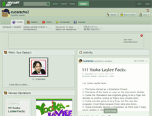 Tablet Screenshot of cucaracha2.deviantart.com