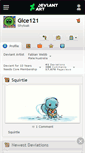 Mobile Screenshot of gice121.deviantart.com