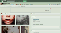 Desktop Screenshot of feministycznie.deviantart.com