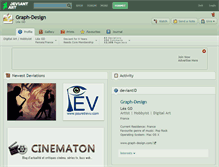 Tablet Screenshot of graph-design.deviantart.com