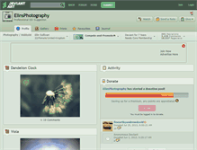 Tablet Screenshot of elinsphotography.deviantart.com