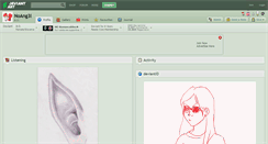Desktop Screenshot of noang3l.deviantart.com