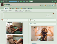 Tablet Screenshot of jazzitude.deviantart.com