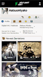 Mobile Screenshot of matsuomiyako.deviantart.com