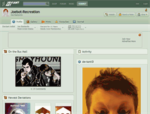 Tablet Screenshot of joebot-recreation.deviantart.com