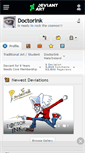 Mobile Screenshot of doctorink.deviantart.com