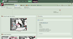 Desktop Screenshot of lookbutdontouch.deviantart.com