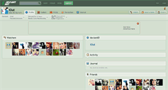 Desktop Screenshot of iout.deviantart.com