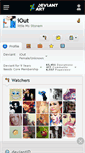 Mobile Screenshot of iout.deviantart.com