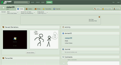 Desktop Screenshot of nixter09.deviantart.com