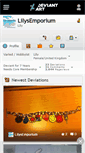 Mobile Screenshot of lilysemporium.deviantart.com