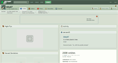 Desktop Screenshot of bliss87.deviantart.com