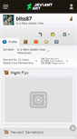 Mobile Screenshot of bliss87.deviantart.com